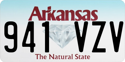 AR license plate 941VZV