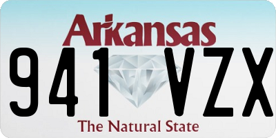 AR license plate 941VZX