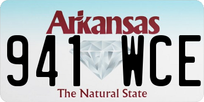 AR license plate 941WCE