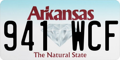 AR license plate 941WCF