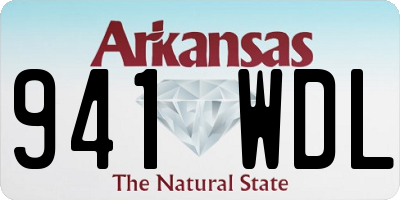 AR license plate 941WDL