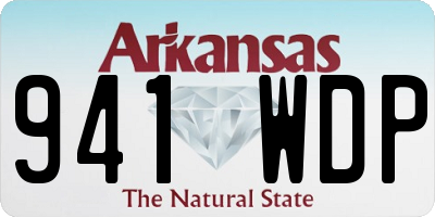 AR license plate 941WDP