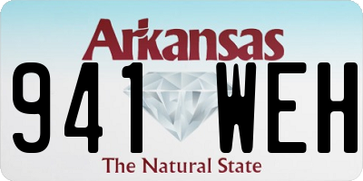 AR license plate 941WEH