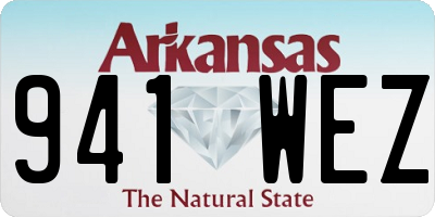 AR license plate 941WEZ