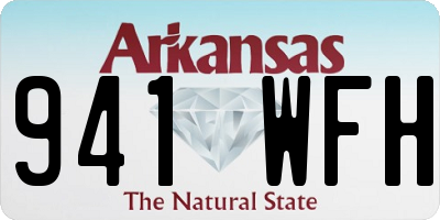 AR license plate 941WFH