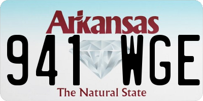 AR license plate 941WGE