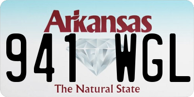 AR license plate 941WGL