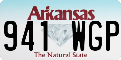 AR license plate 941WGP