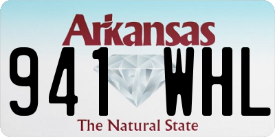 AR license plate 941WHL