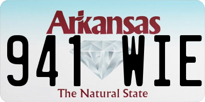 AR license plate 941WIE