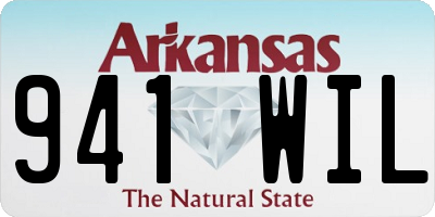 AR license plate 941WIL