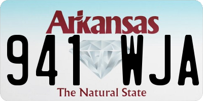 AR license plate 941WJA