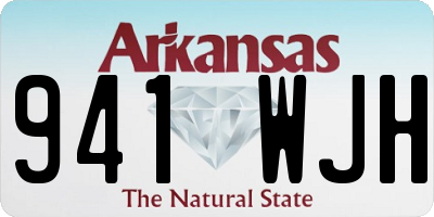 AR license plate 941WJH