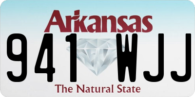 AR license plate 941WJJ