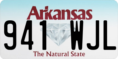 AR license plate 941WJL