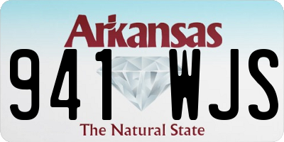 AR license plate 941WJS