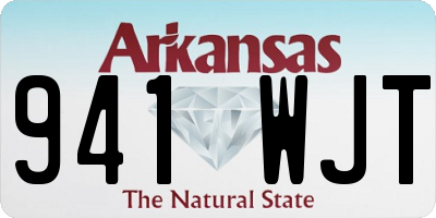 AR license plate 941WJT