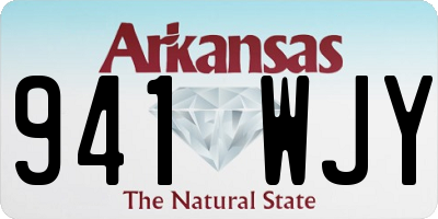 AR license plate 941WJY