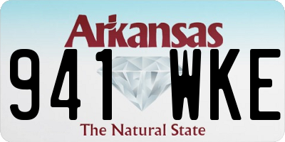 AR license plate 941WKE