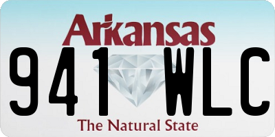 AR license plate 941WLC