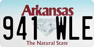 AR license plate 941WLE