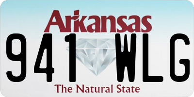 AR license plate 941WLG