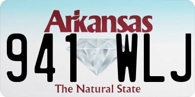 AR license plate 941WLJ