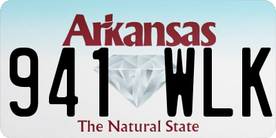 AR license plate 941WLK