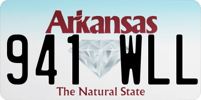 AR license plate 941WLL