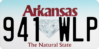 AR license plate 941WLP