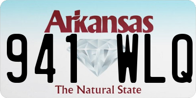 AR license plate 941WLQ