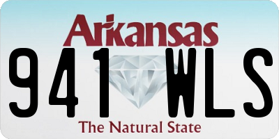 AR license plate 941WLS