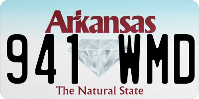 AR license plate 941WMD