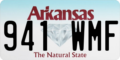 AR license plate 941WMF