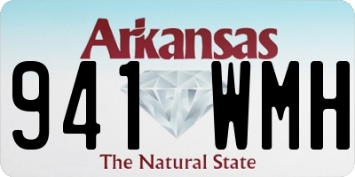 AR license plate 941WMH