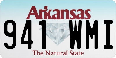 AR license plate 941WMI