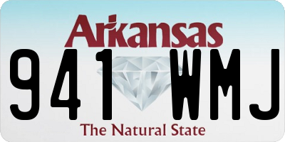 AR license plate 941WMJ