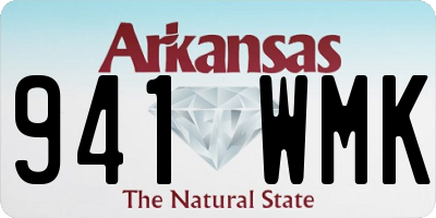 AR license plate 941WMK
