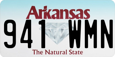 AR license plate 941WMN