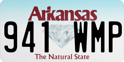AR license plate 941WMP