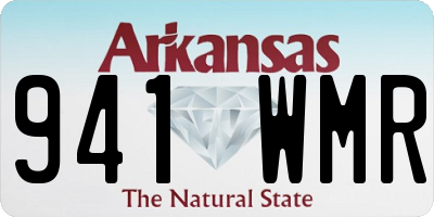 AR license plate 941WMR