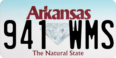 AR license plate 941WMS