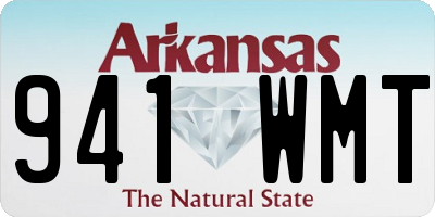 AR license plate 941WMT