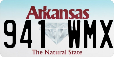 AR license plate 941WMX