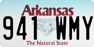 AR license plate 941WMY