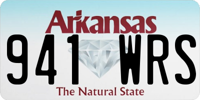 AR license plate 941WRS