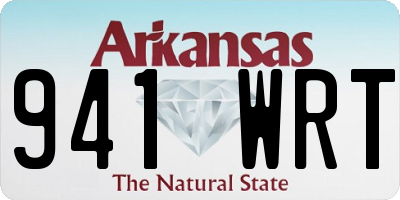 AR license plate 941WRT