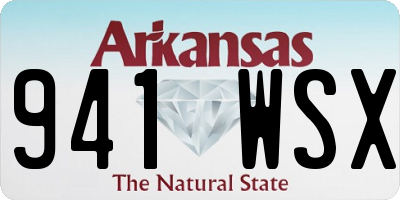 AR license plate 941WSX