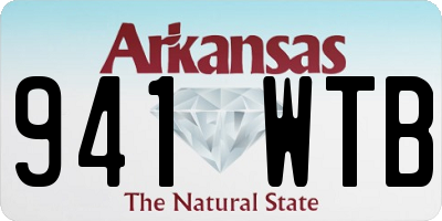 AR license plate 941WTB