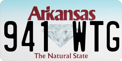 AR license plate 941WTG